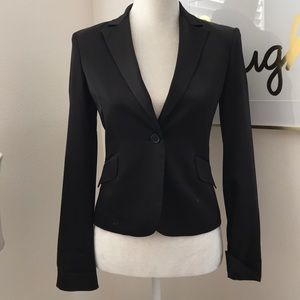 BCBG MAXAZRIA BLACK BLAZER XS
